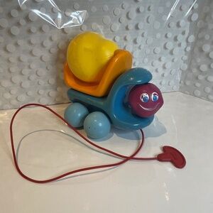 Vintage 1972 Tonka Toddlers Perky 🍐🛻Pear Mixer Toy Truck Pull-along